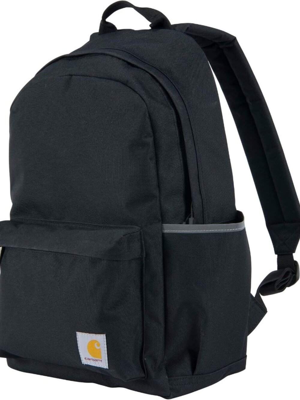 Classic Black 21L Backpack - Durable, Stylish, Perfect for School & Travel